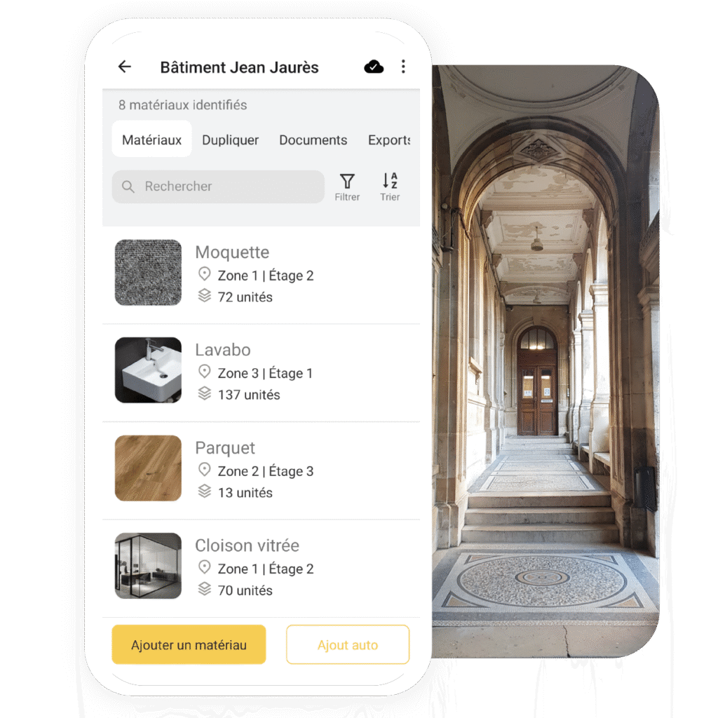 Capture de l'application Diag It pour le diagnostic PEMD et ressources